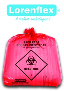 SACO HAMPER VERMELHO 100 LITROS C/ 50UN